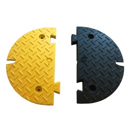 1 pcs - RS PRO High Visibility Rubber Speed Bump, 430mm x 2.5 m x 50 mm, 30km/h Speed Limit