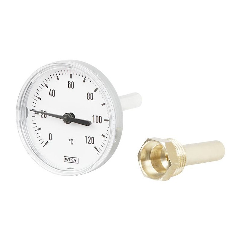 1 pcs - WIKA Dial Thermometer 0 - +60 °C, 14139189