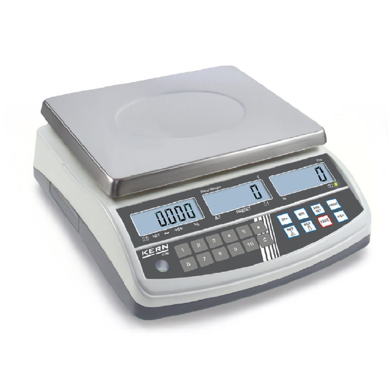 1 pcs - Kern Weighing Scale, 30kg Weight Capacity Type C - European Plug, Type G - British 3-pin, Type J - Swiss 3-pin PreCal