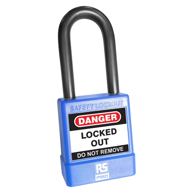 1 pcs - RS PRO Steel Safety Padlocks