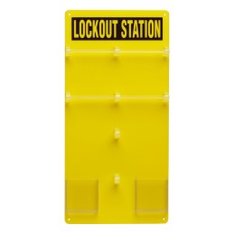 1 pcs - Brady 20 Padlock Lockout Station Board