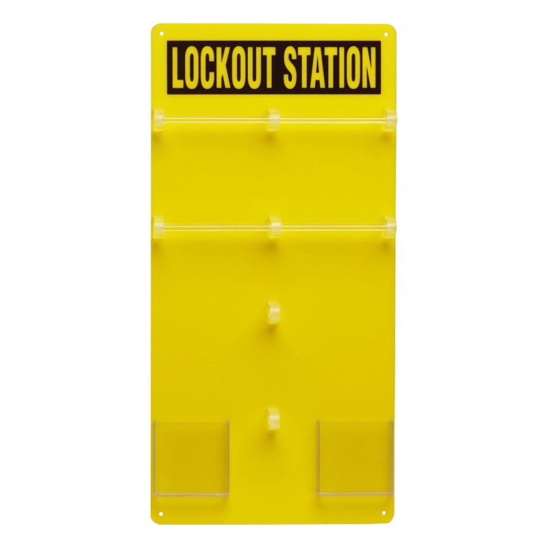 1 pcs - Brady 20 Padlock Lockout Station Board