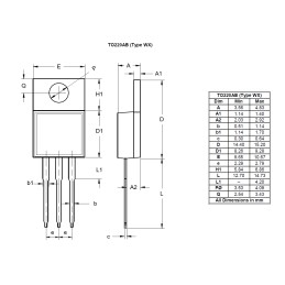 25 pcs - Diodes Inc 600V Rectifier & Schottky Diode, TO220AB STPR1660