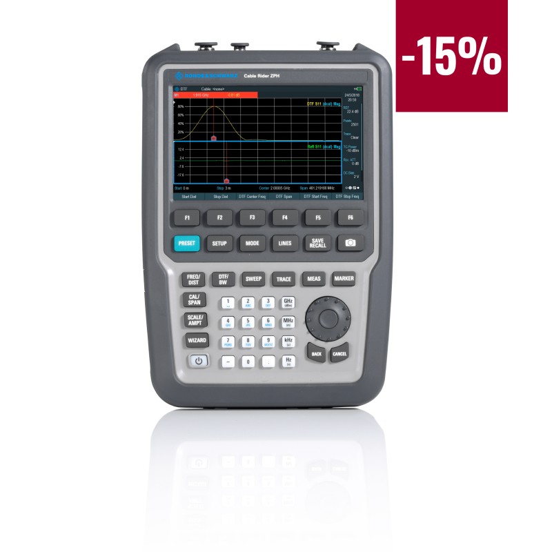 1 pcs - Rohde & Schwarz ZPH-ANR4 Handheld Spectrum Analyser, 3GHz