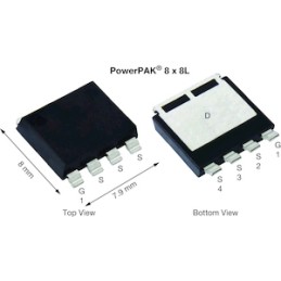 2000 pcs - N-Channel MOSFET, 375 A, 40 V, 4-Pin PowerPAK 8 x 8L Vishay SQJQ148E-T1_GE3