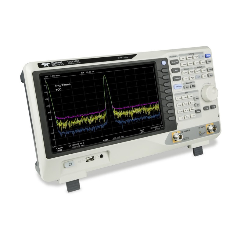 1 pcs - Teledyne LeCroy T3SA3100 Desktop Spectrum Analyser, 9 kHz - 2.1 GHz