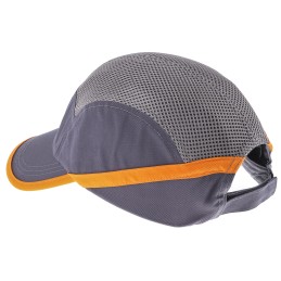 1 pcs - RS PRO Grey Standard Peak Bump Cap, ABS Protective Material