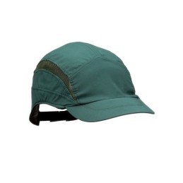 1 pcs - 3M Green Short Peaked Bump Cap, ABS Protective Material