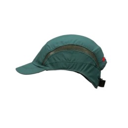 1 pcs - 3M Green Short Peaked Bump Cap, ABS Protective Material