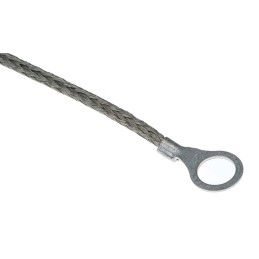 1 pcs - RS PRO Braided Wire, M8 Stud Size, 16 x 8 x 0.15 mm, 0.2m BS EN 13602:2002, BS4109