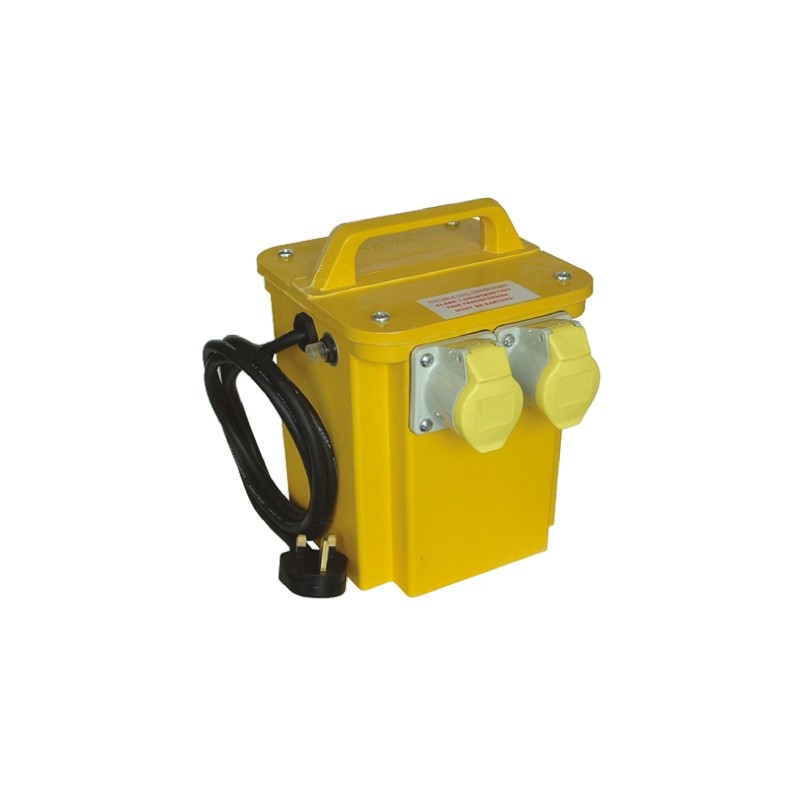 1 pcs - Carroll & Meynell Single Phase 1.65kVA Site Transformer, 230V ac Primary, ±55V ac Secondary, 10A O/P