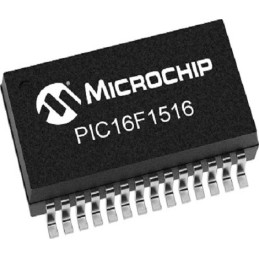 2100 pcs - Microchip PIC16F1516T-I/SS 8 bit MCU Microcontroller MCU, PIC16, 14-Pin SSOP