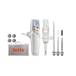 1 pcs - Testo 105 Wireless Digital Thermometer for Food Industry Use, Immersion, Penetration Probe, 1 Input(s), +275°C Max, ±1