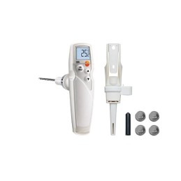 1 pcs - Testo 105 Wireless Digital Thermometer for Food Industry Use, Immersion, Penetration Probe, 1 Input(s), +275°C Max, ±1