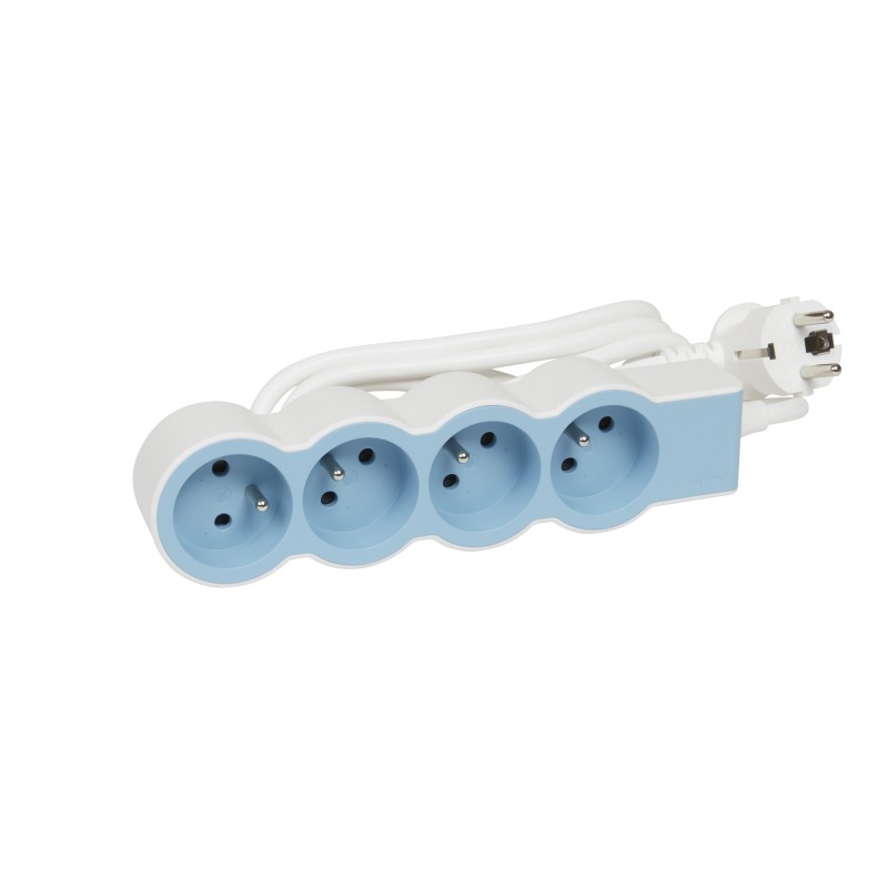 1 pcs - Legrand 1.5m 4 Socket Type E - French Extension Lead