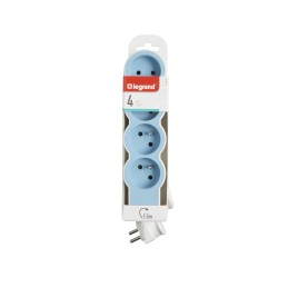 1 pcs - Legrand 1.5m 4 Socket Type E - French Extension Lead
