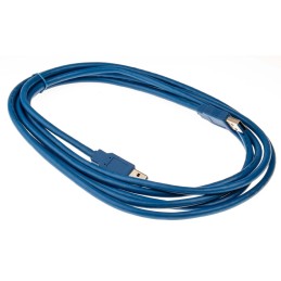 1 pcs - RS PRO USB 3.0 Cable, Male USB A to Male USB A Cable, 3m