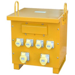 1 pcs - Carroll & Meynell 3 Phase 10kVA Site Transformer, 400V ac Primary, ±55 V ac, 110 V Secondary, 90A O/P