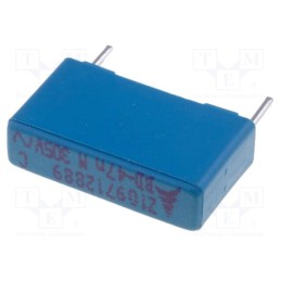 5 pcs x EPCOS - B32922C3473M - Capacitor: polypropylene, 47nF, 5x10.5x18mm, THT, ±20%, 15mm