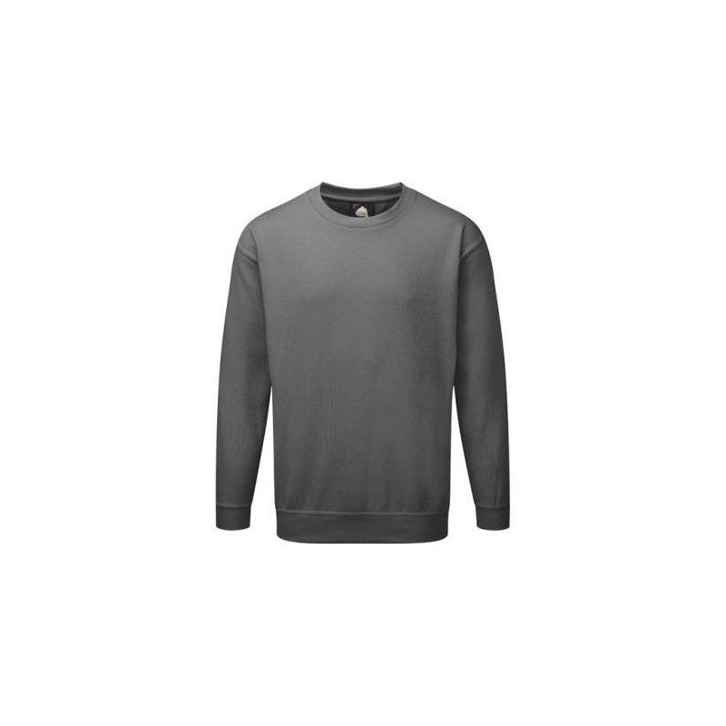 1 pcs - Orn Kite Premium Sweatshirt Graphite 35% Cotton, 65% Polyester Unisex's Work Sweatshirt X Large