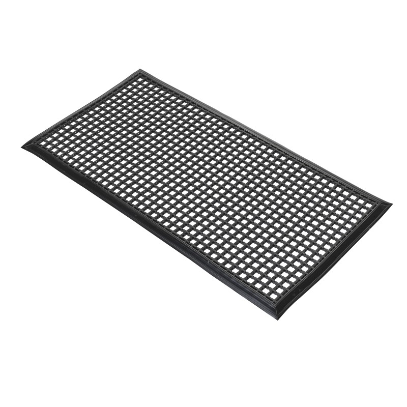 1 pcs - Coba Europe Entramat Anti-Slip, Door Mat, PVC Scraper, Indoor, Outdoor Use, Black, 1m 1.5m 12mm