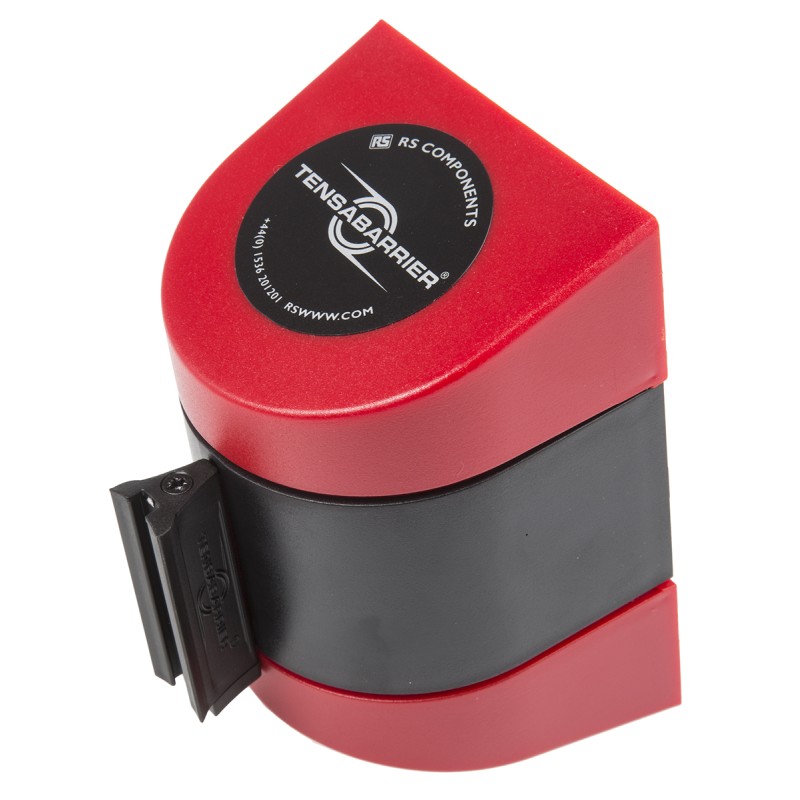 1 pcs - Tensator Red Retractable Barrier, 4.6m, Red Tape