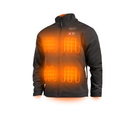 1 pcs - Milwaukee M12 Black Heated Jacket, S