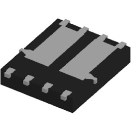 2500 pcs - P-Channel MOSFET, 11.7 A, 76 A, 40 V, 8-Pin PowerDI5060-8 Diodes Inc DMP4011SPS-13