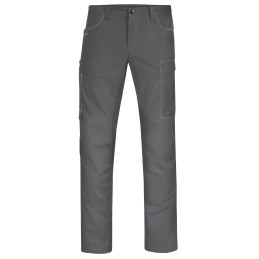 1 pcs - Uvex 88868 Anthracite Men's Cotton, Elastane, Polyester Robust Design Trousers 36in, 92cm Waist