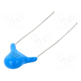 10 pcs x SR PASSIVES - CCH-220P/6000V - Capacitor: ceramic, 220pF, 6kV, Y5P, ±10%, THT