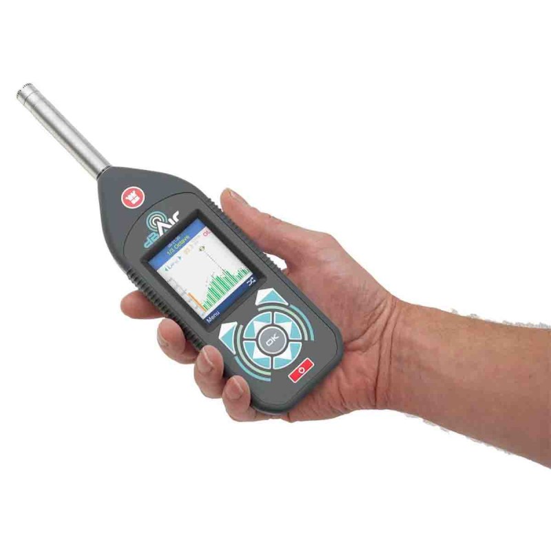 1 pcs - Castle 01GA141SEO Sound Level Meter, 25dB to 140dB, 20kHz max with RS Calibration