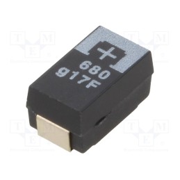 10 pcs x PANASONIC - 4TPF680MFH - Capacitor: tantalum-polymer, 680uF, 4VDC, TPF, SMD, ±20%, -55÷105°C