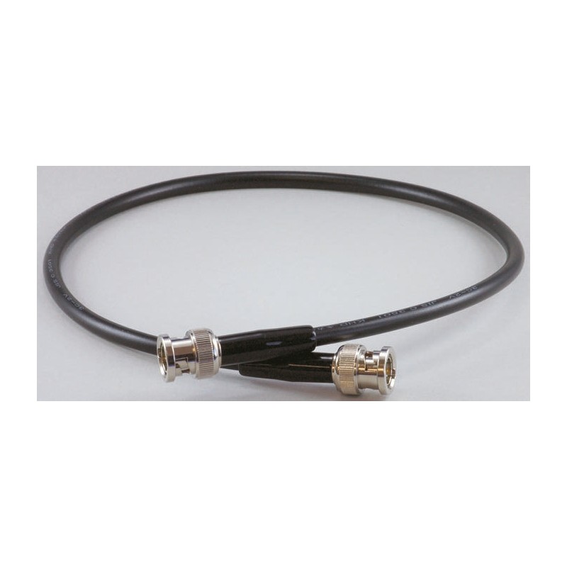 1 pcs - Teishin Electric Male BNC to Male BNC Coaxial Cable, 2m, RG58A/U Coaxial, Terminated