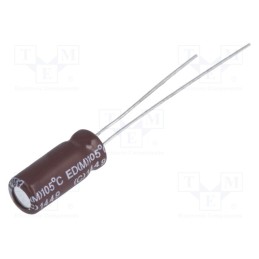 10 pcs x Elite - ED1C331MNN0812 - Capacitor: electrolytic, low ESR, THT, 330uF, 16VDC, Ø8x12mm, ±20%