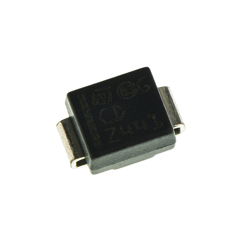 25 pcs - STMicroelectronics SMAJ5.0CA-TR, Bi-Directional TVS Diode, 400W, 2-Pin DO-214AC