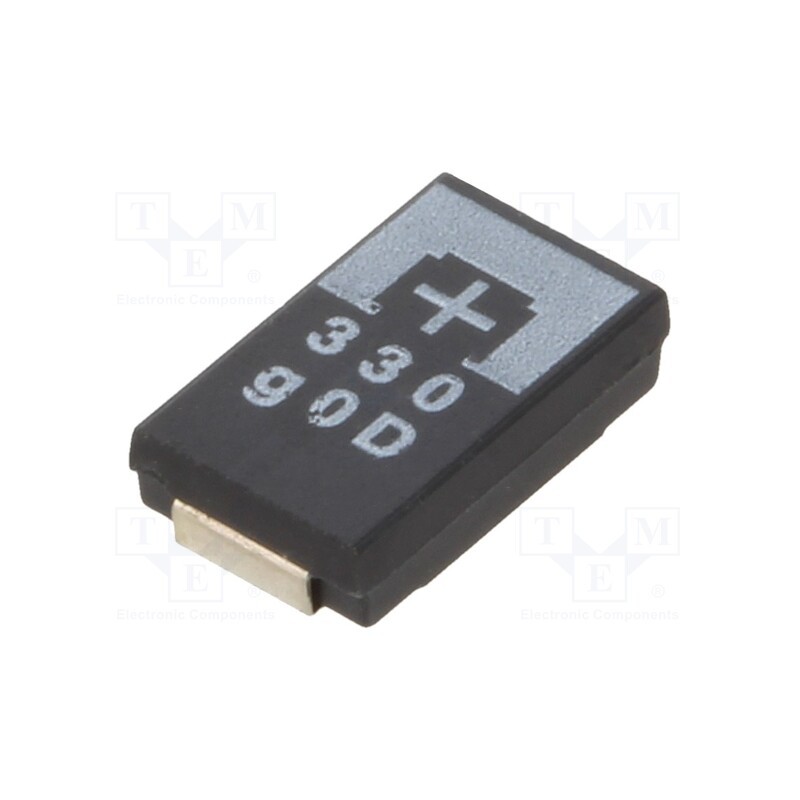 10 pcs x PANASONIC - 4TPE330MW - Capacitor: tantalum-polymer, 330uF, 4VDC, TPE, SMD, ±20%, -55÷105°C