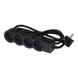 1 pcs - Legrand 1.5m 4 Socket Type E - French Extension Lead