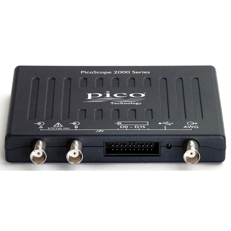 1 pcs - Pico Technology PQ009 PicoScope 2000 Series Digital PC Based Oscilloscope, 2 Analogue Channels, 50MHz, 16 Digital