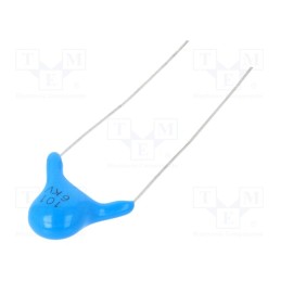 10 pcs x SR PASSIVES - CCH-100P/6000V - Capacitor: ceramic, 100pF, 6kV, Y5P, ±10%, THT