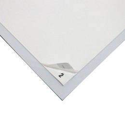 1 pcs - Coba Europe Clean Step Anti-Slip, Entrance Mat, Adhesive Peel Sheet, Indoor Use, White, 0.8m 0.6m 6.5mm