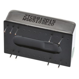 5 pcs - TRACOPOWER TEN 8 DC-DC Converter, ±15V dc/ ±265mA Output, 9 - 18 V dc Input, 8W, Through Hole, +85°C Max Temp