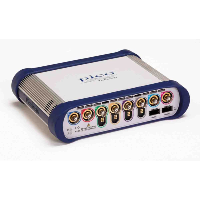 1 pcs - Pico Technology 6824E PicoScope 6000E Series Analogue PC Based Oscilloscope, 8 Analogue Channels, 500MHz - RS Calibrated