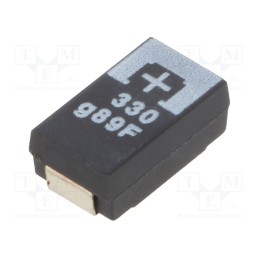 10 pcs x PANASONIC - 4TPF330MFL - Capacitor: tantalum-polymer, 330uF, 4VDC, TPF, SMD, ±20%, -55÷105°C
