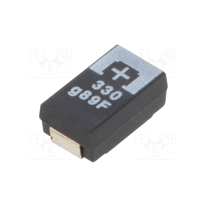 10 pcs x PANASONIC - 4TPF330MFL - Capacitor: tantalum-polymer, 330uF, 4VDC, TPF, SMD, ±20%, -55÷105°C