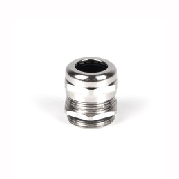 1 pcs - RS PRO Metallic Nickel Plated Brass Cable Gland, PG11 Thread, 5mm Min, 10mm Max, IP68