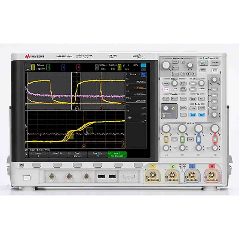 1 pcs - Keysight Technologies MSOX4054A InfiniiVision 4000 X Series Digital Bench Oscilloscope, 4 Analogue Channels, 500MHz, 16