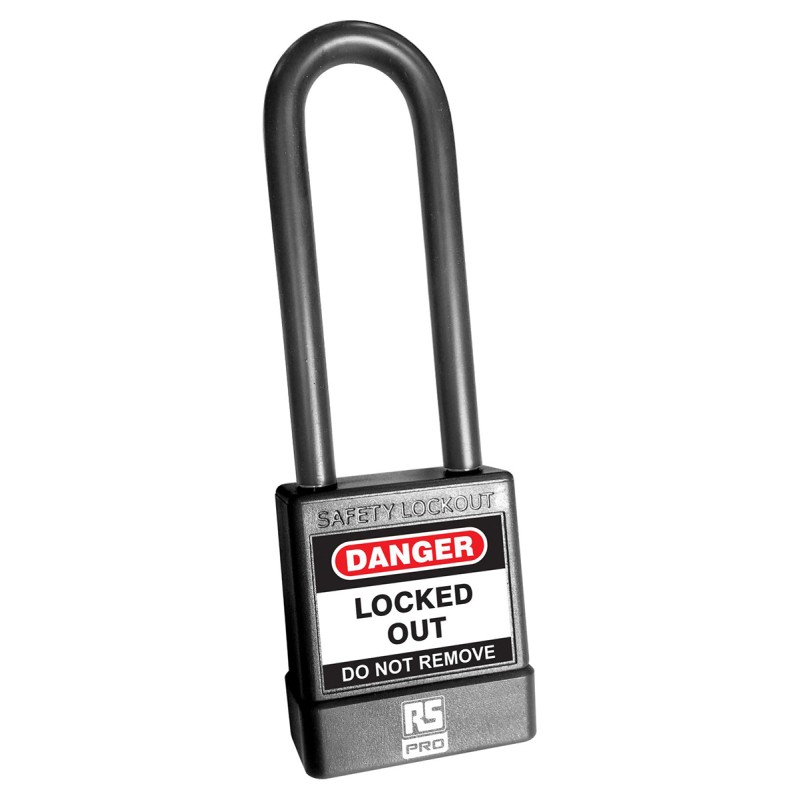 1 pcs - RS PRO Safety Lockout, 6mm Shackle