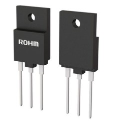 300 pcs - N-Channel MOSFET, 29 A, 600 V, 3-Pin TO-3PF ROHM R6077VNZC17