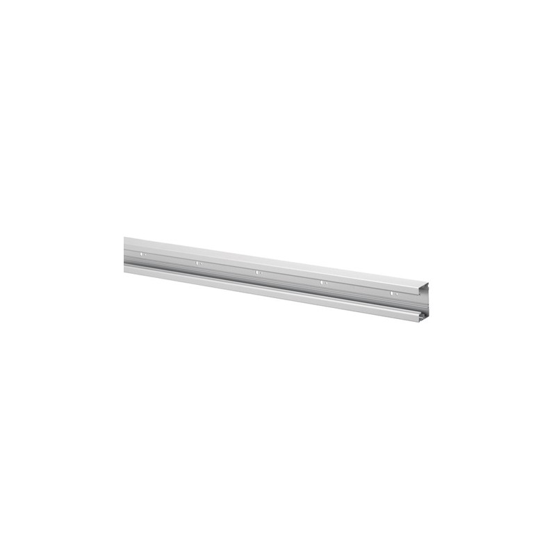 1 pcs - Planet-Wattohm Logix Grey Dado Trunking - Closed Slot, W85 mm x D50mm, L2m, Aluminium