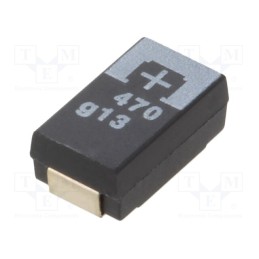 10 pcs x PANASONIC - 4TPE470MWL - Capacitor: tantalum-polymer, 470uF, 4VDC, TPE, SMD, ±20%, -55÷105°C